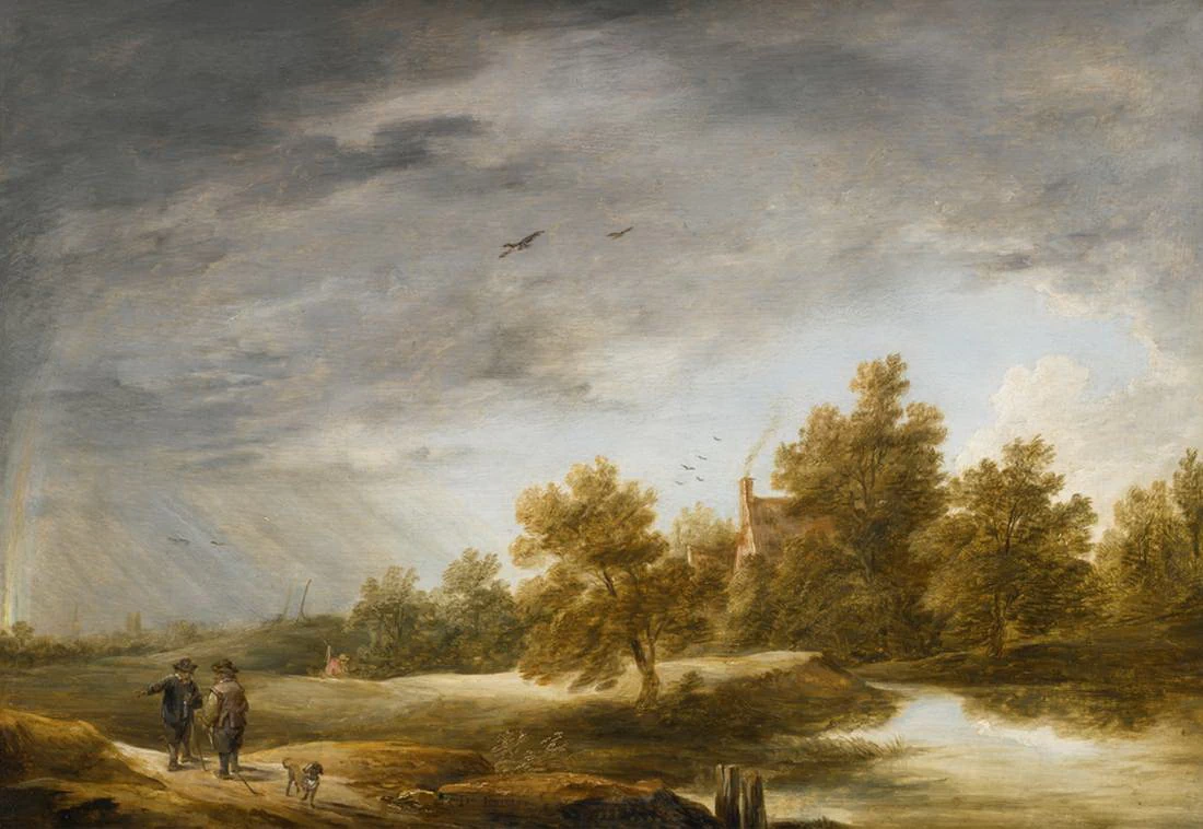 Paesaggio sul fiume